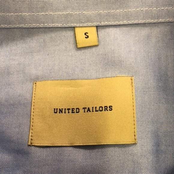UNITED TAILORS OXFORD BUTTON UP SHIRT - Picture 7 of 9